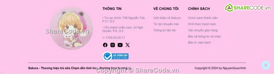 website bán trà sữa,Đồ án bán trà sữa,Web bán giày PHP,SQL,full,Báo cáo đồ án